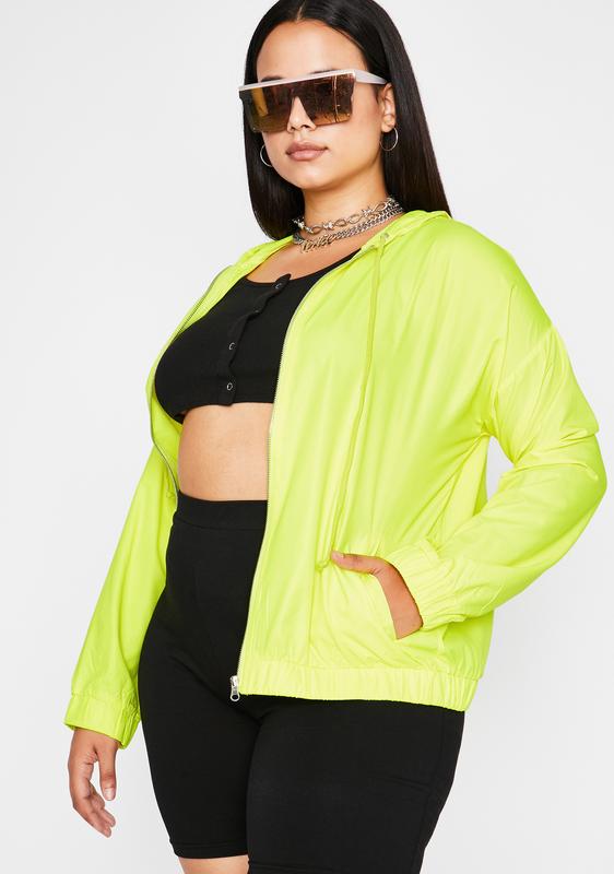cute windbreakers plus size