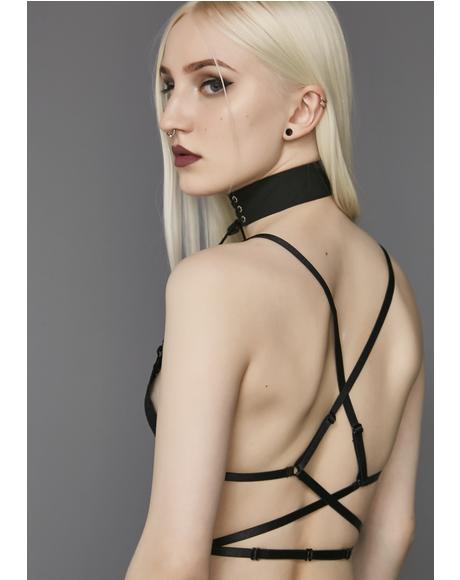 Silent Heart Wrap Lace Bra