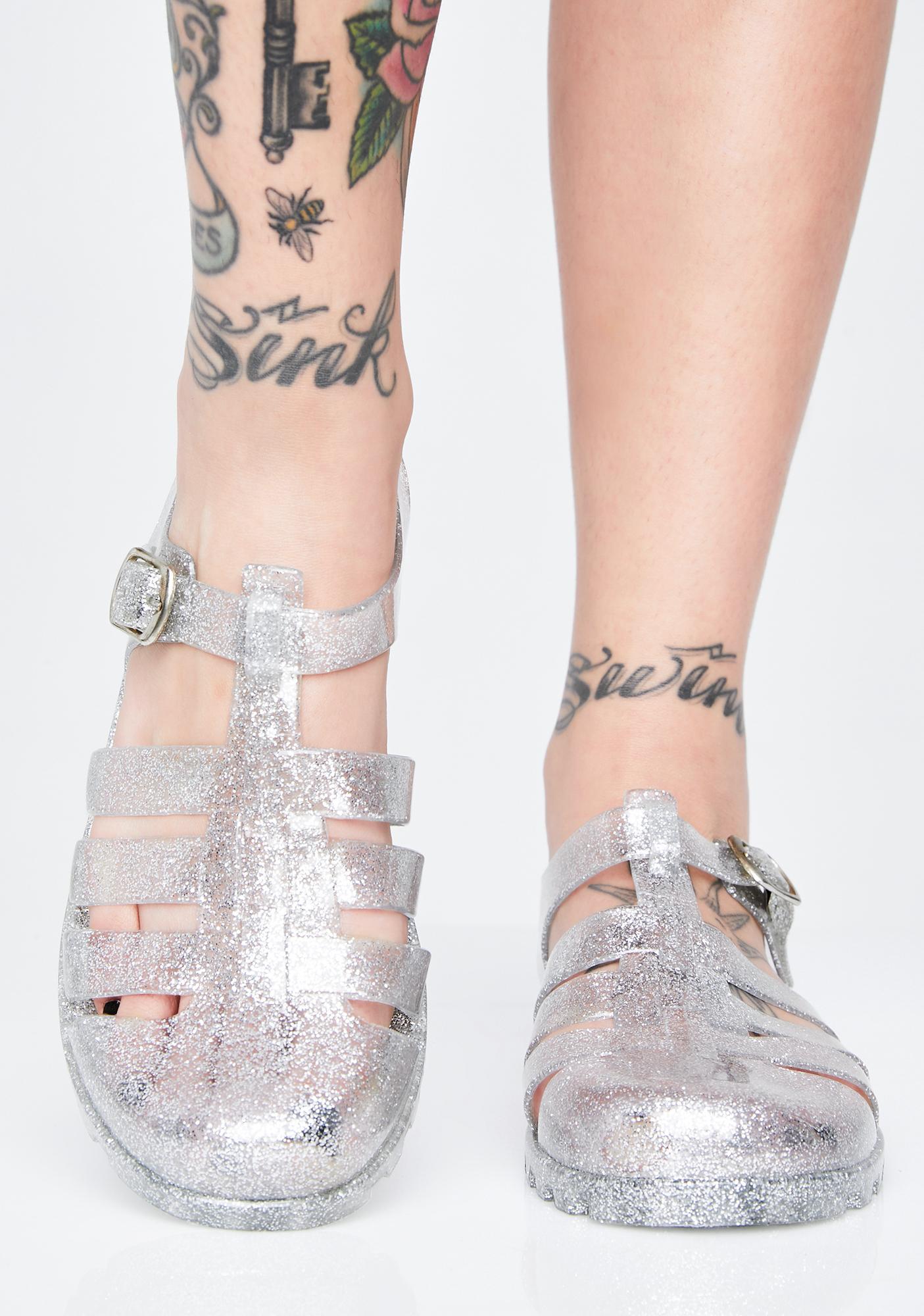 crown and ivy jelly sandals