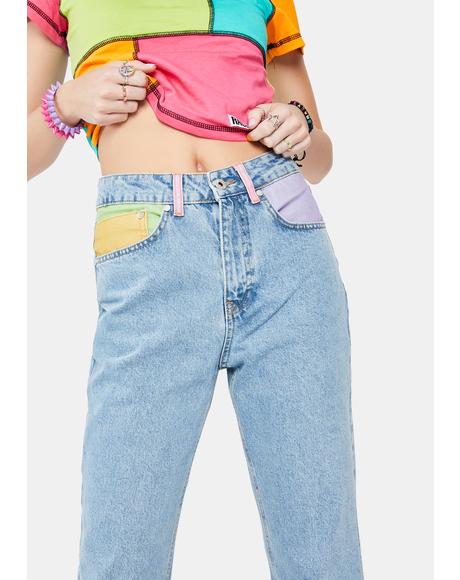angelic dad jeans