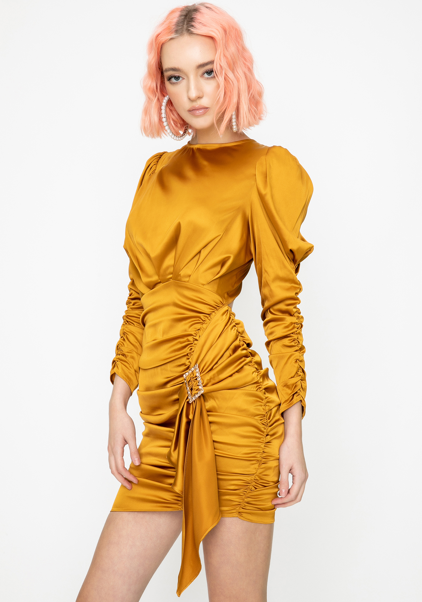 For Love & Lemons Womens Isabeli Mini Dress