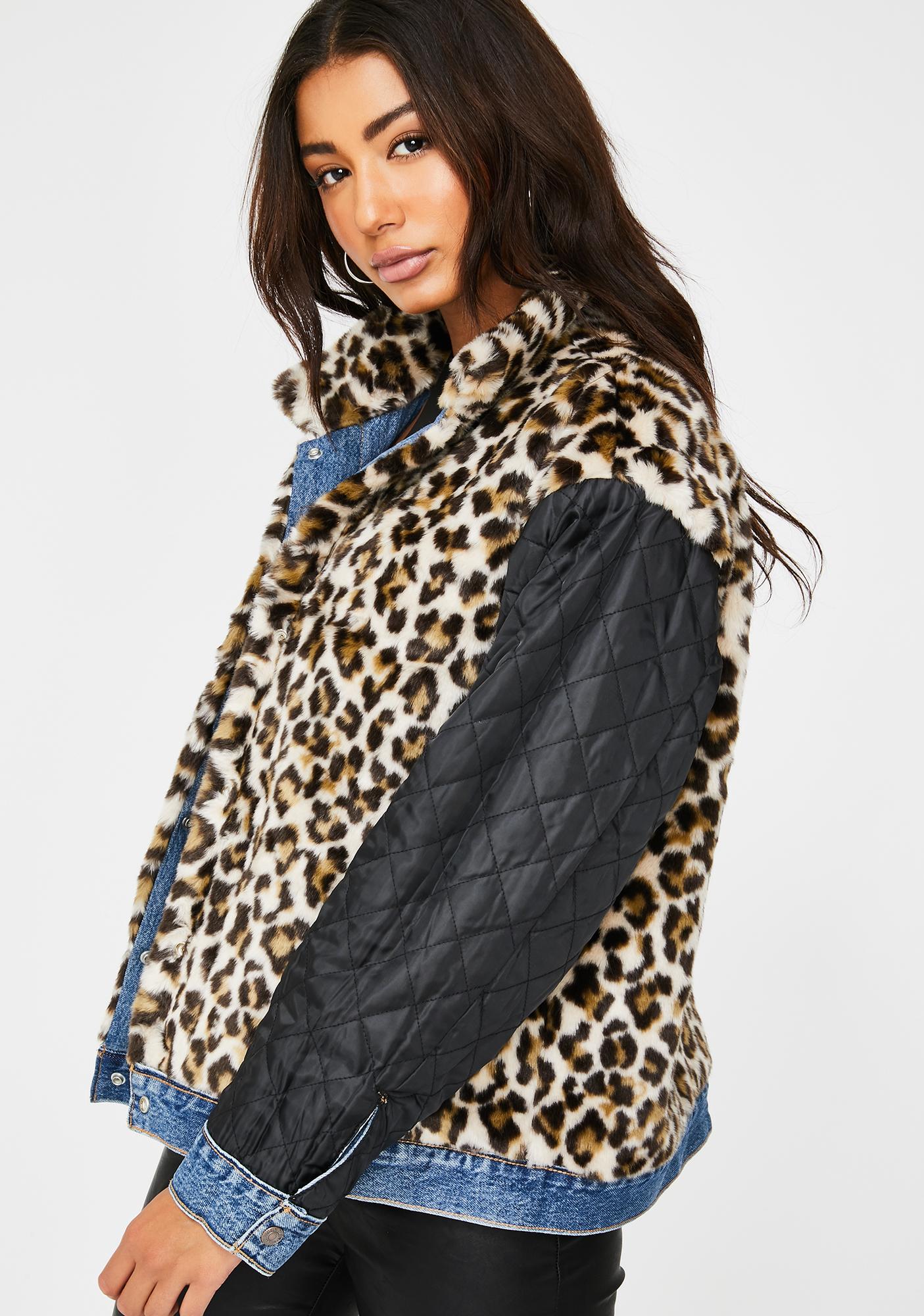 levis cheetah jacket