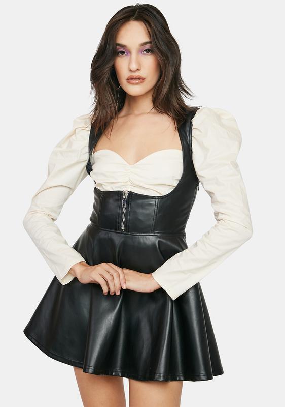 underbust corset dress