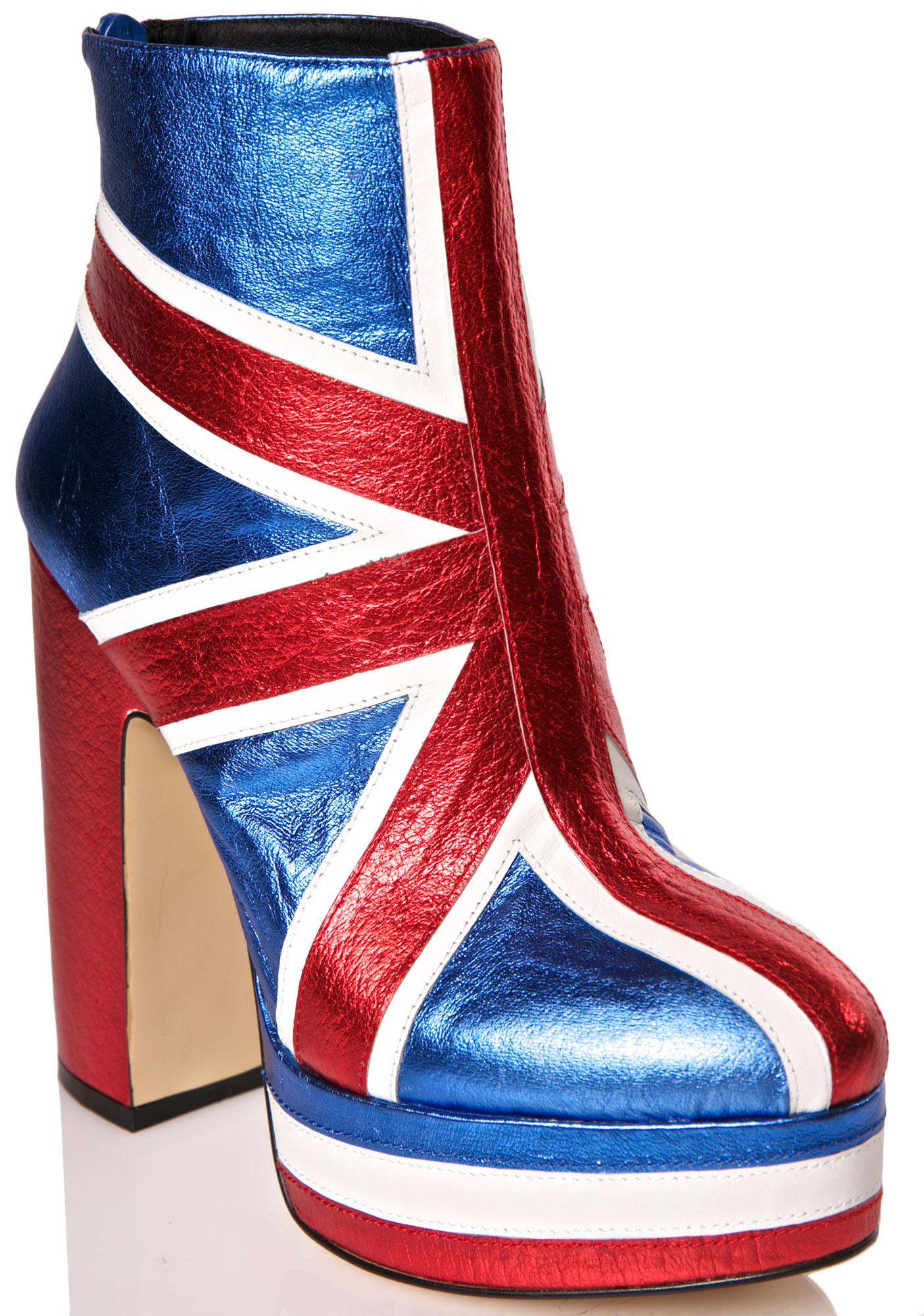 Shellys London Union Jack Boots | Dolls 
