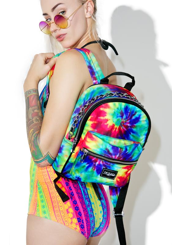 mini tie dye backpack