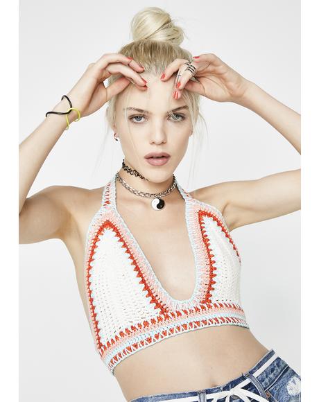 Summer Solstice Crochet Top