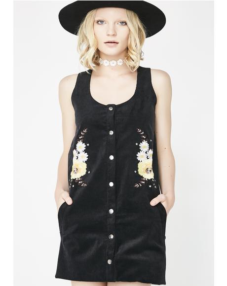 Garden Baby Button-Up Dress