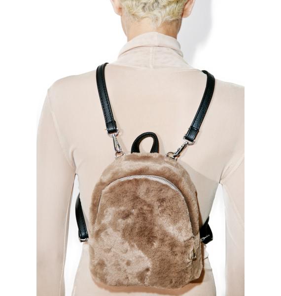 Teddy Faux Fur Backpack Dolls Kill