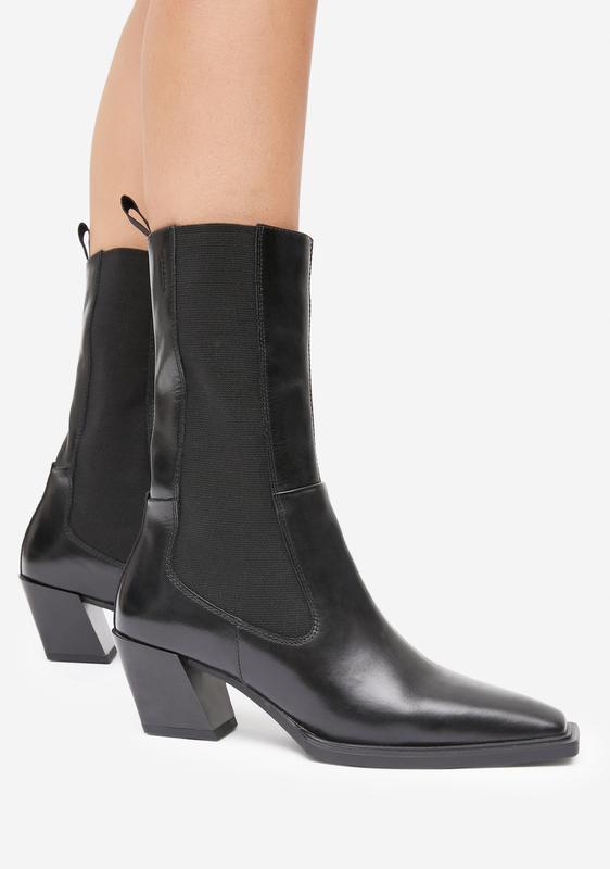 data salvie romantisk Vagabond Shoemakers Leather High Shaft Chelsea Boots - Black | Dolls Kill