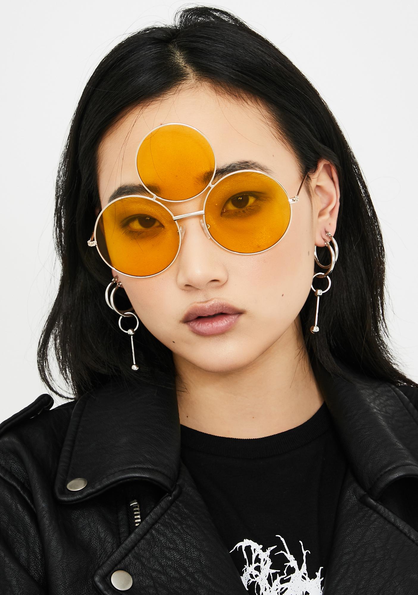 giant round glasses