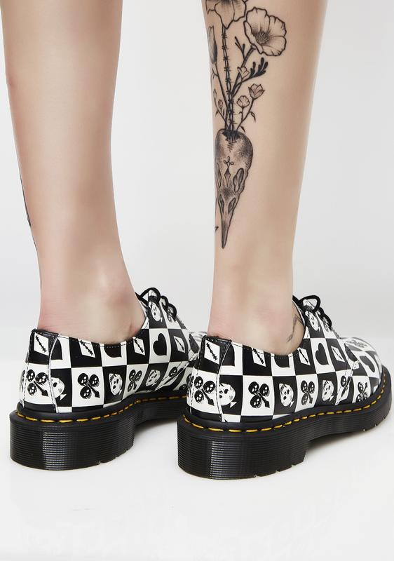 dr martens 1461 playing card