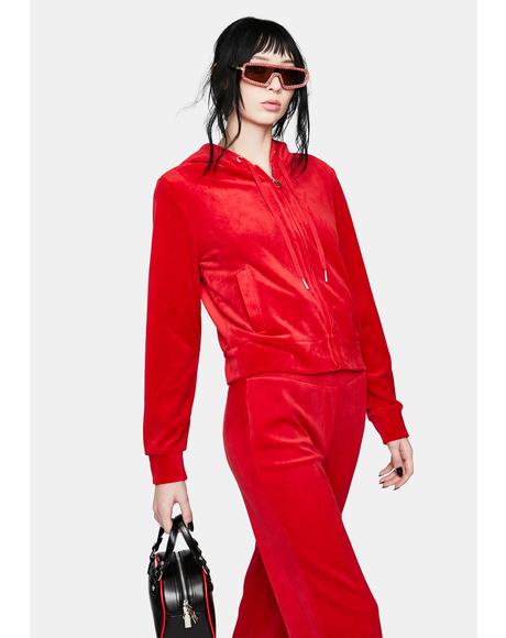 red coco sweatshirt