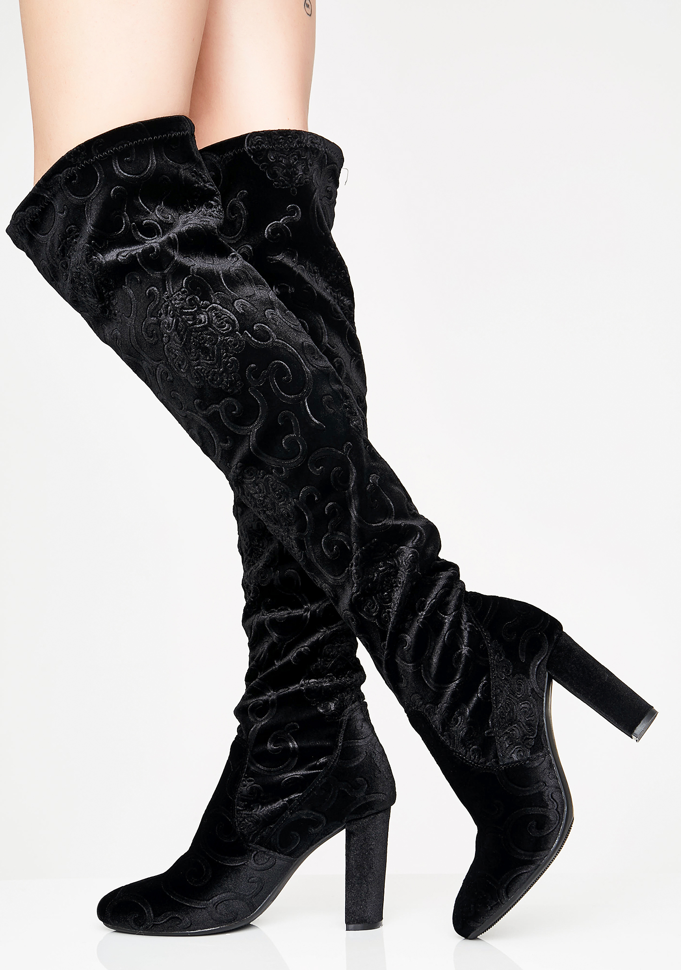 fantasy thigh high boots