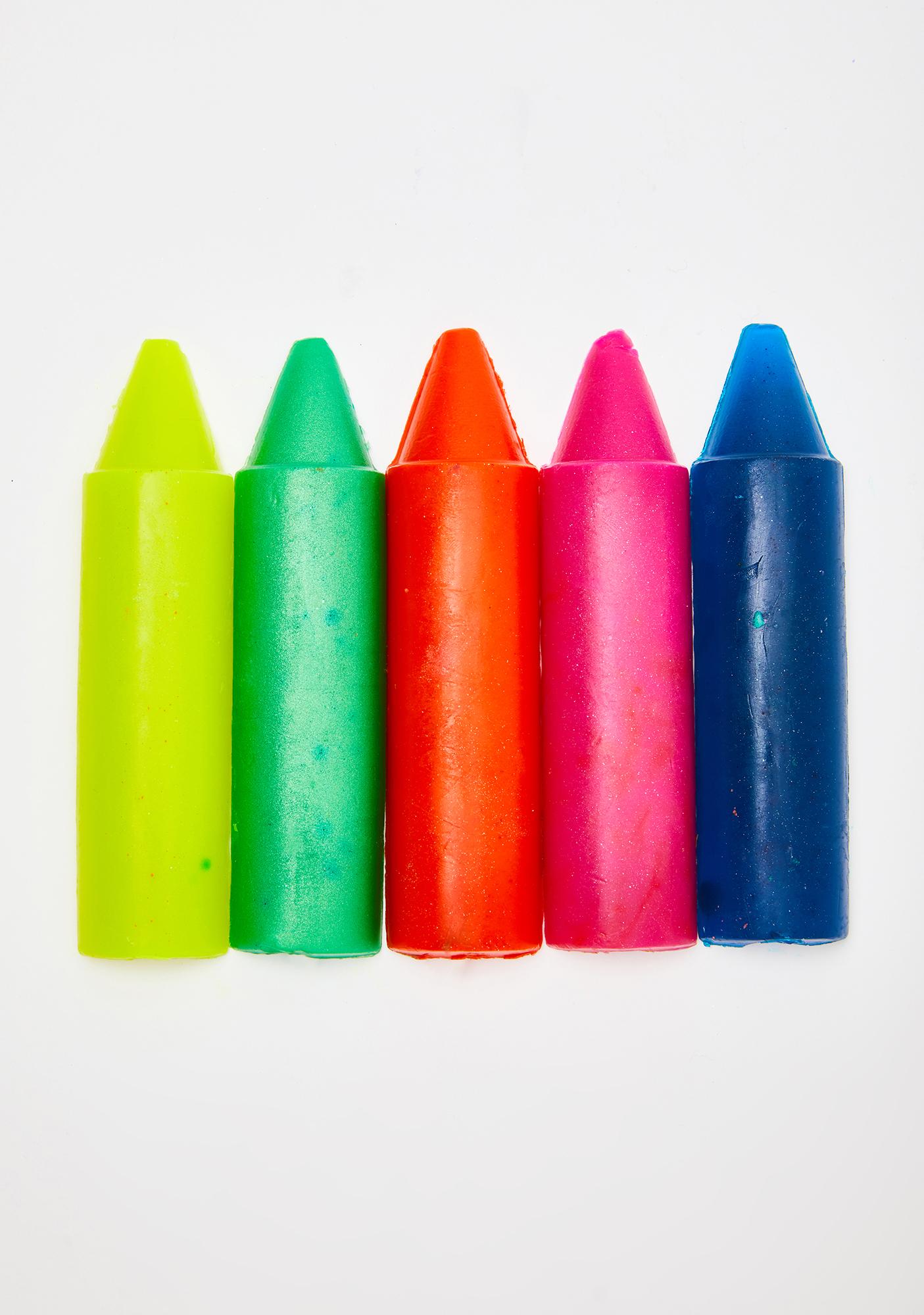 organic bath crayons