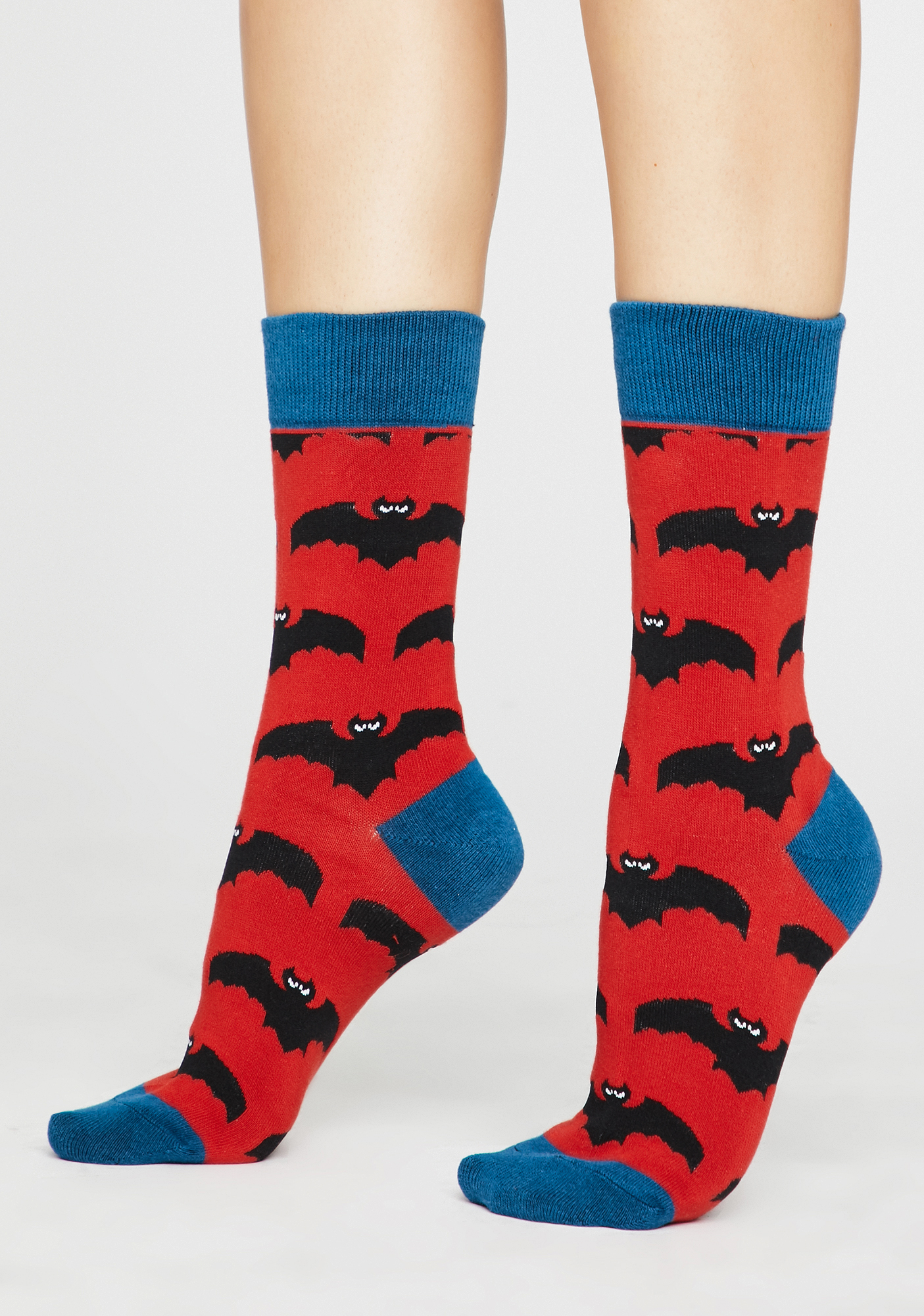 Halloween Bat Socks Dolls Kill