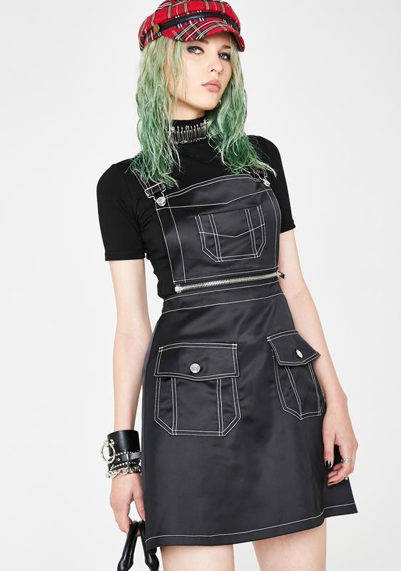 dolls kill overall dress