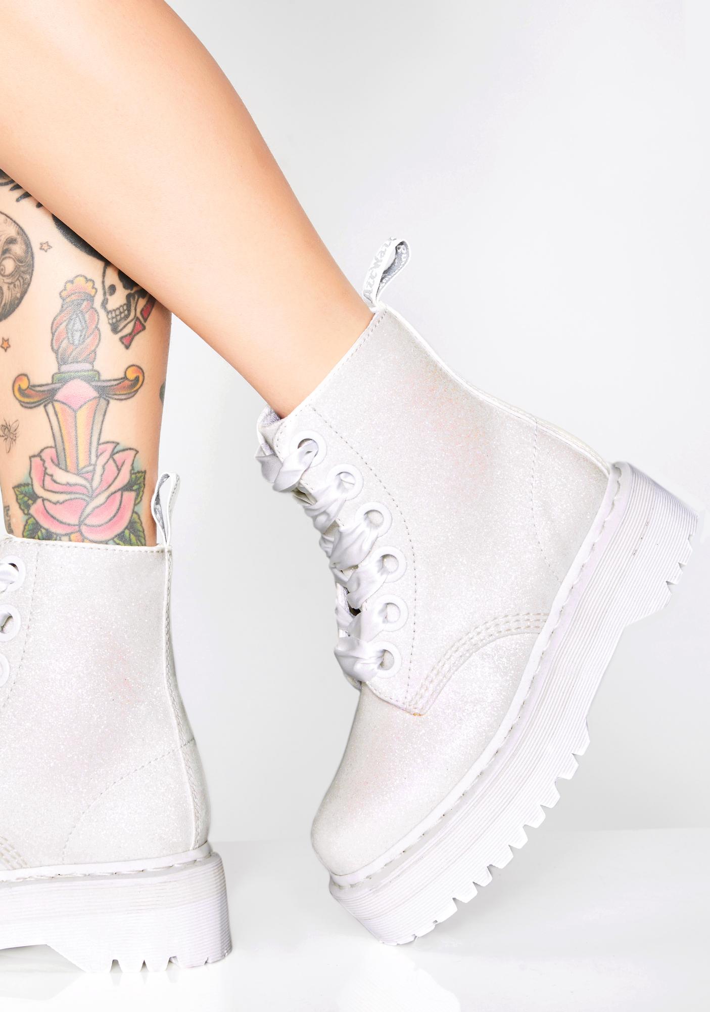 Dr. Martens Pure Molly Glitter Boots 