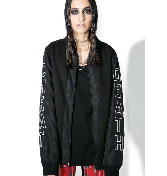 Iron Fist Cheat Death Bomber Jacket Dolls Kill