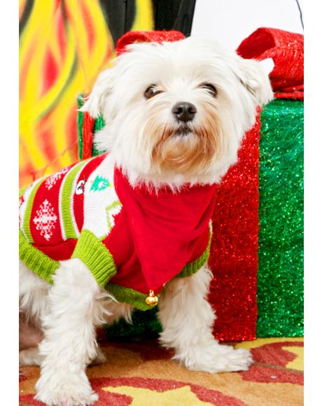 Holiday Joyz Doggie Bandana