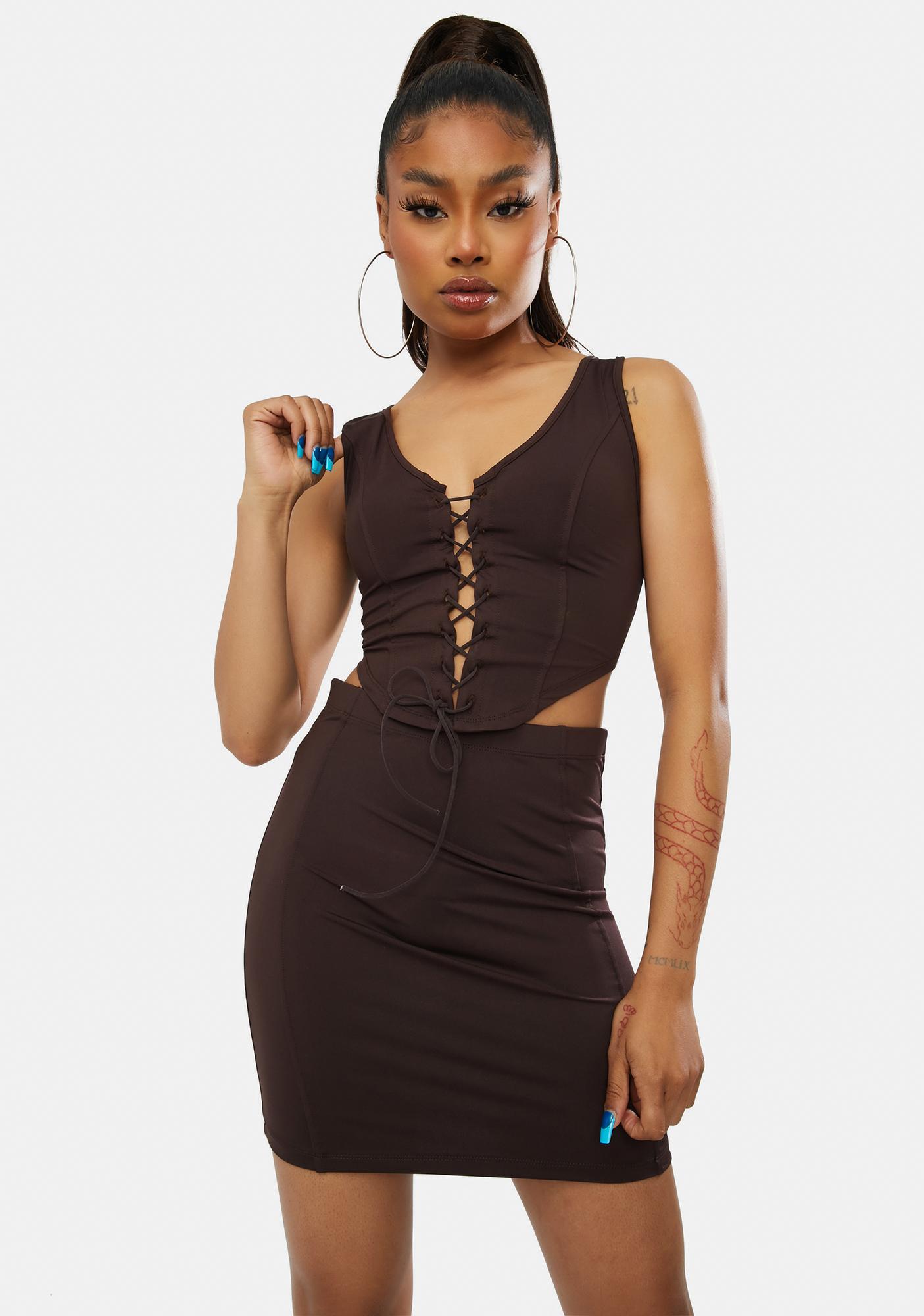 Corset top and skirt set Clearance