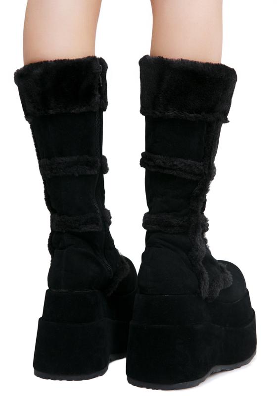 full fur boots