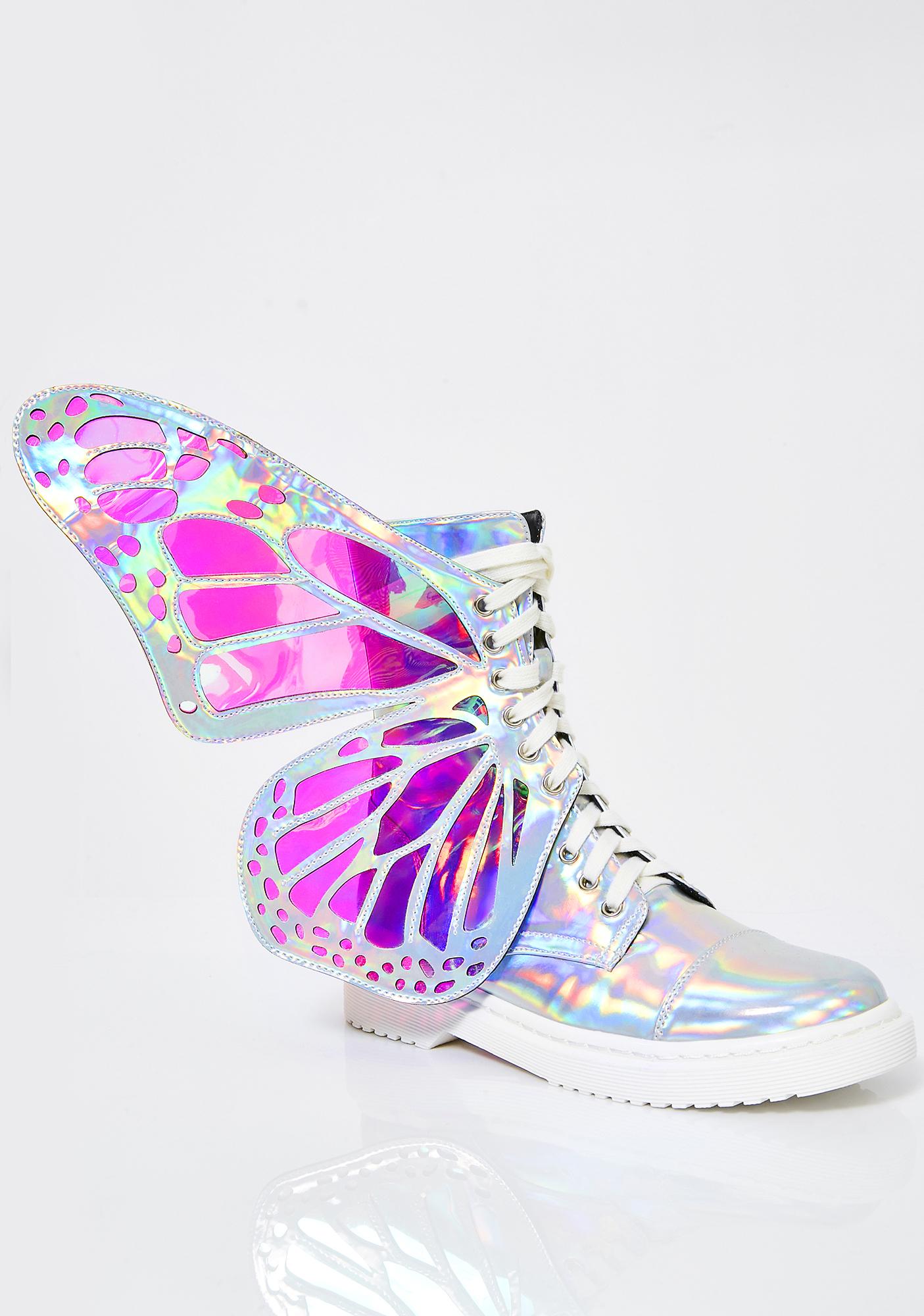 club exx butterfly shoes