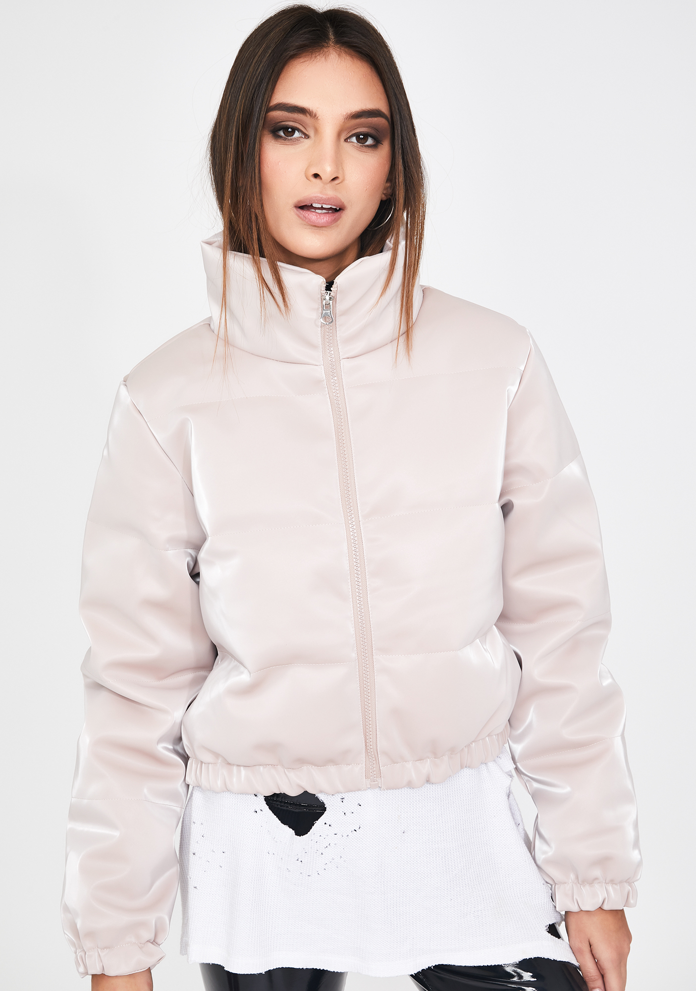 AZALEA WANG Agga Puffer Jacket | Dolls Kill