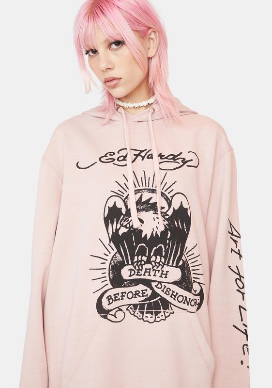 Ed Hardy Eagle Graphic Vintage Wash 