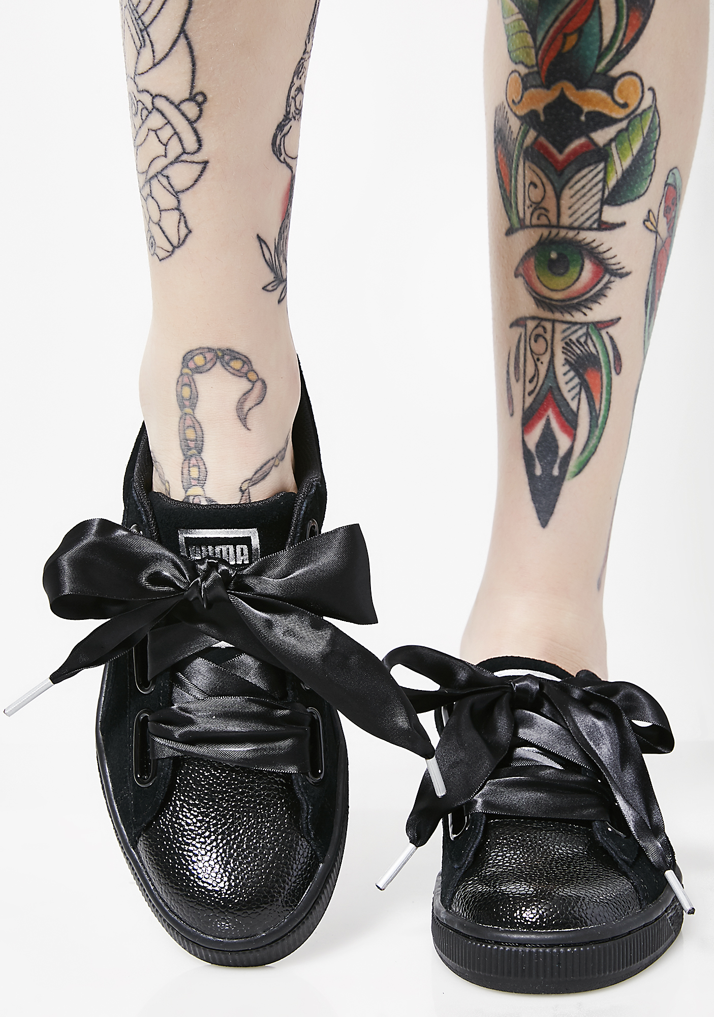 PUMA Suede Heart Bubble Sneakers | Dolls Kill