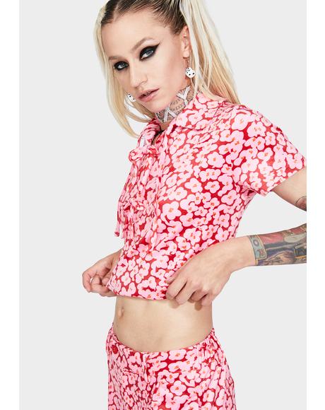 Original Floral Crop Top