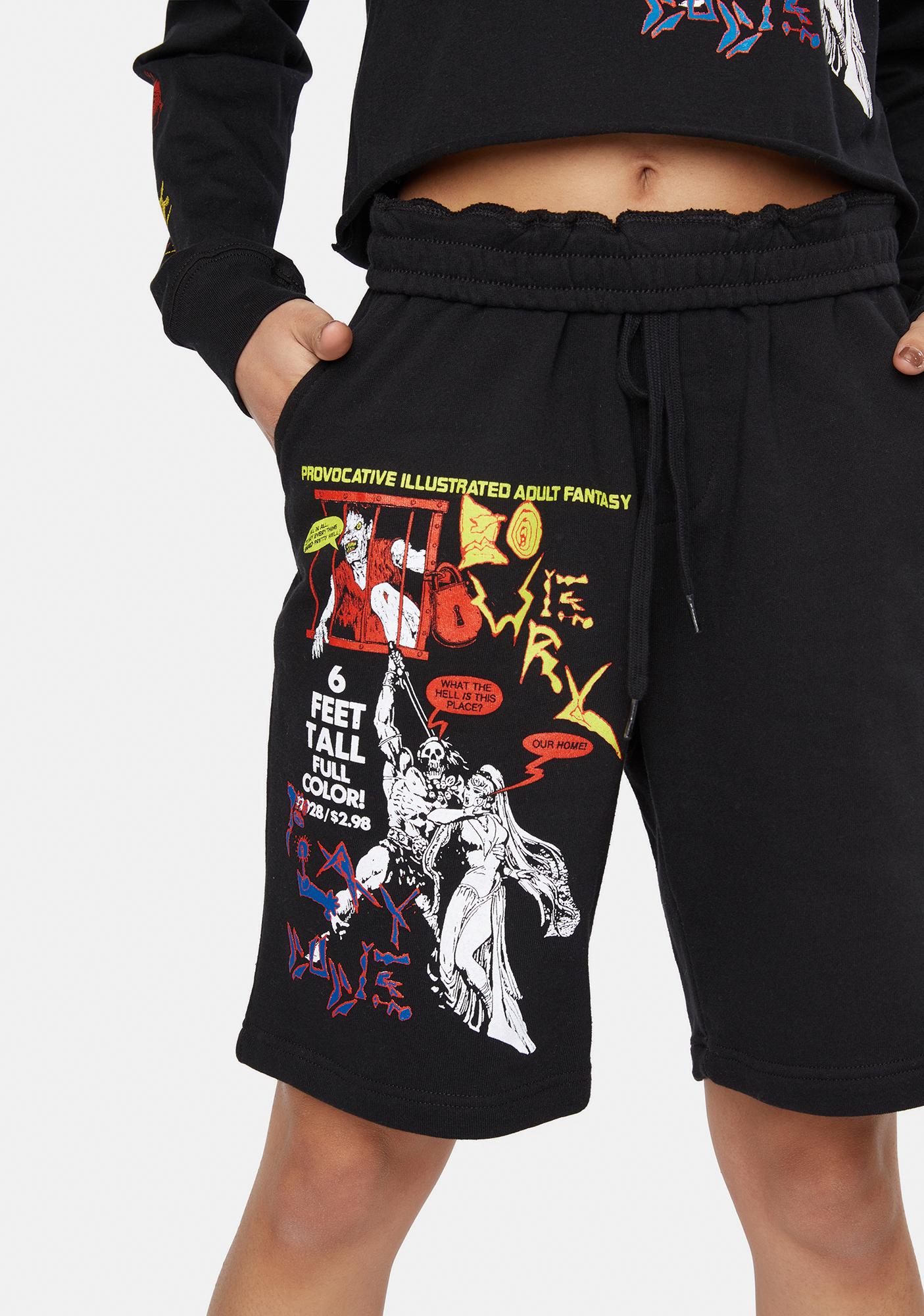 Graphic Sweat Shorts Sale Online, 54 