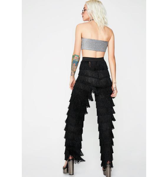 zara fringe pants