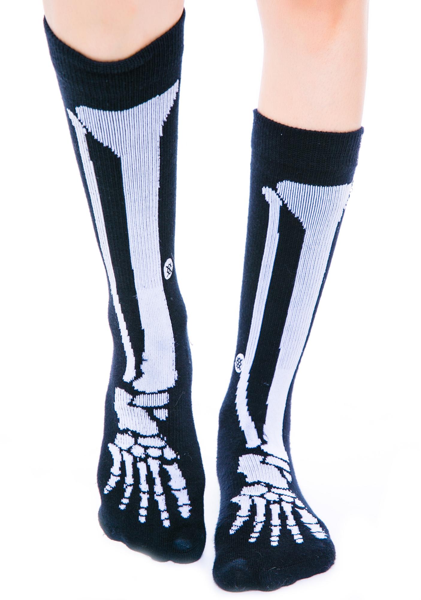 Stance Old Bones Socks | Dolls Kill