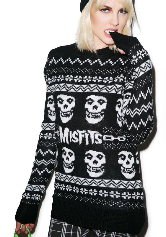 misfits ugly christmas sweater