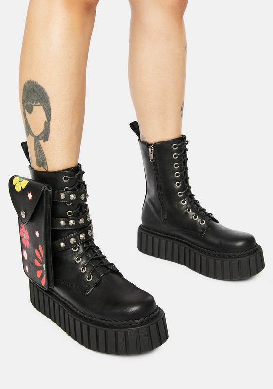 creeper combat boots