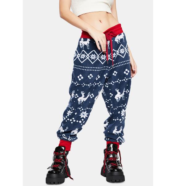 reindeer sweatpants