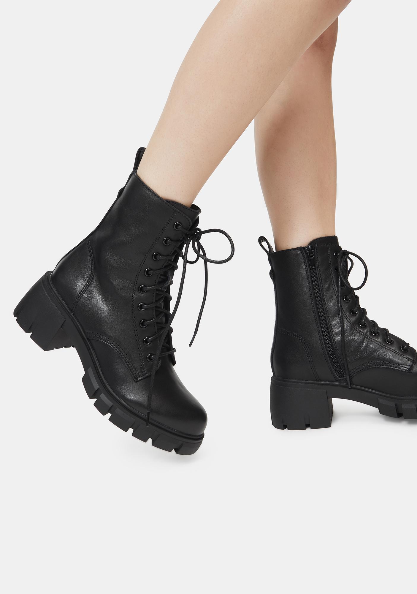 Miss Lola Combat Boots for Women | Mercari