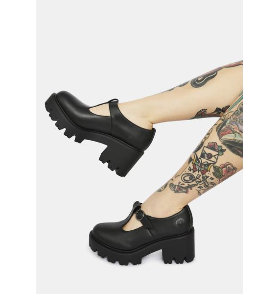 vegan leather mary janes