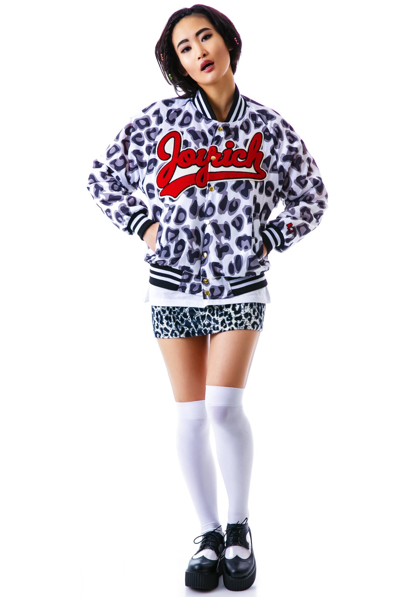 Joyrich Candy Leopard Athletic Jacket | Dolls Kill
