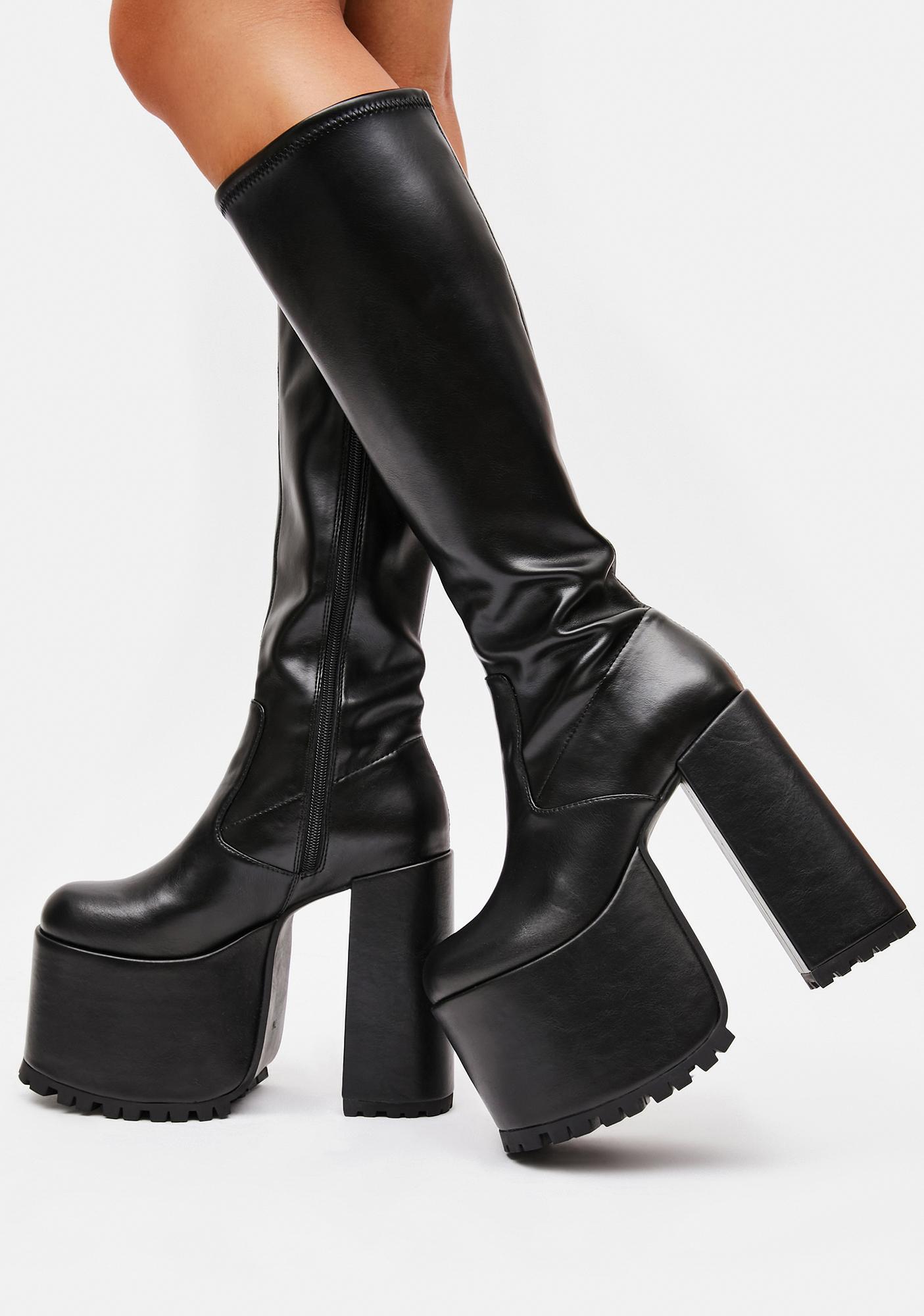 Current mood cheap platform boots