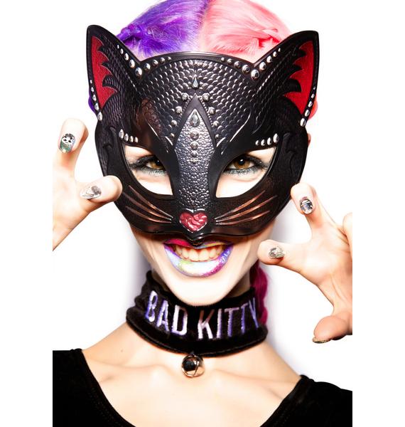 Cat Sparkle Mask Dolls Kill