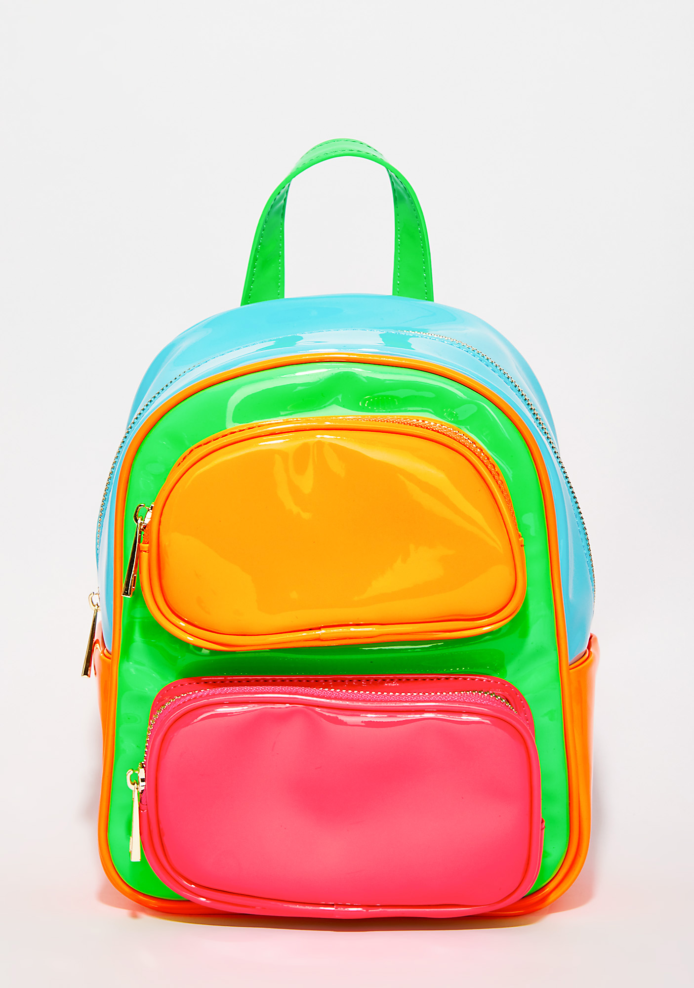 neon mini backpack