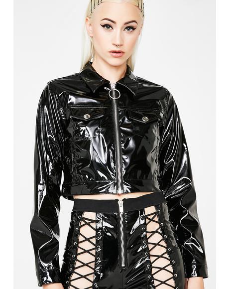 Nocturnal Fantasy Cropped Jacket