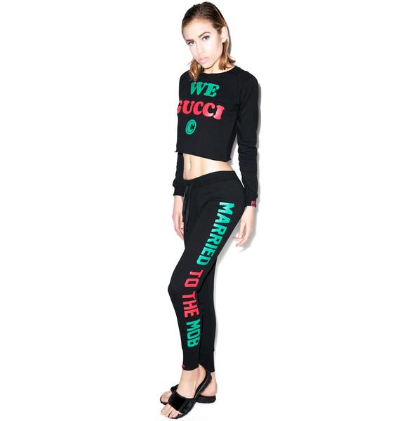 gucci sweatpants outfit