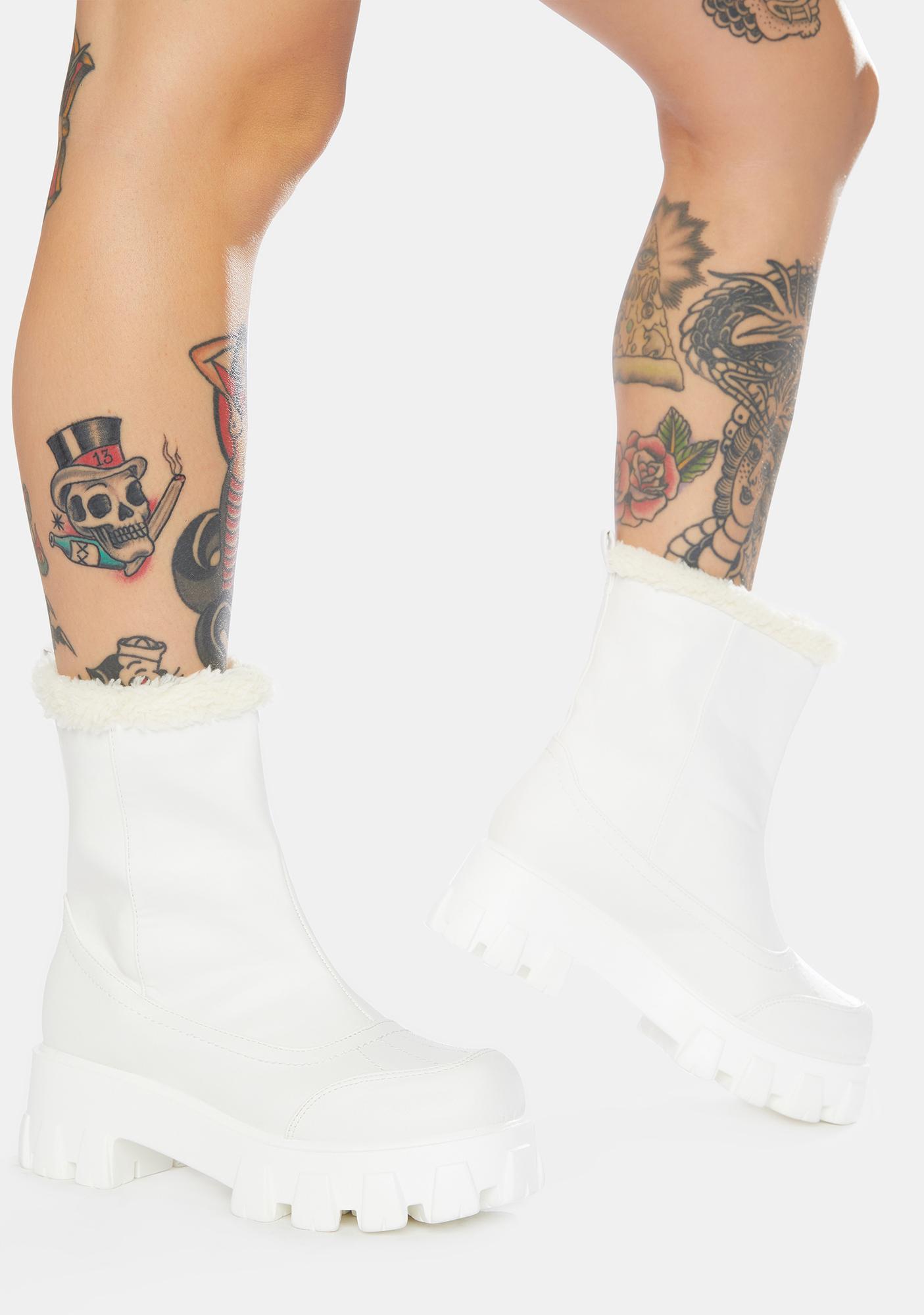 dolls kill chunky boots