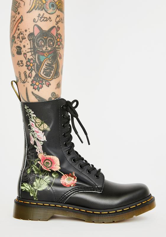 1490 Wild Botanics Boots | Dolls Kill