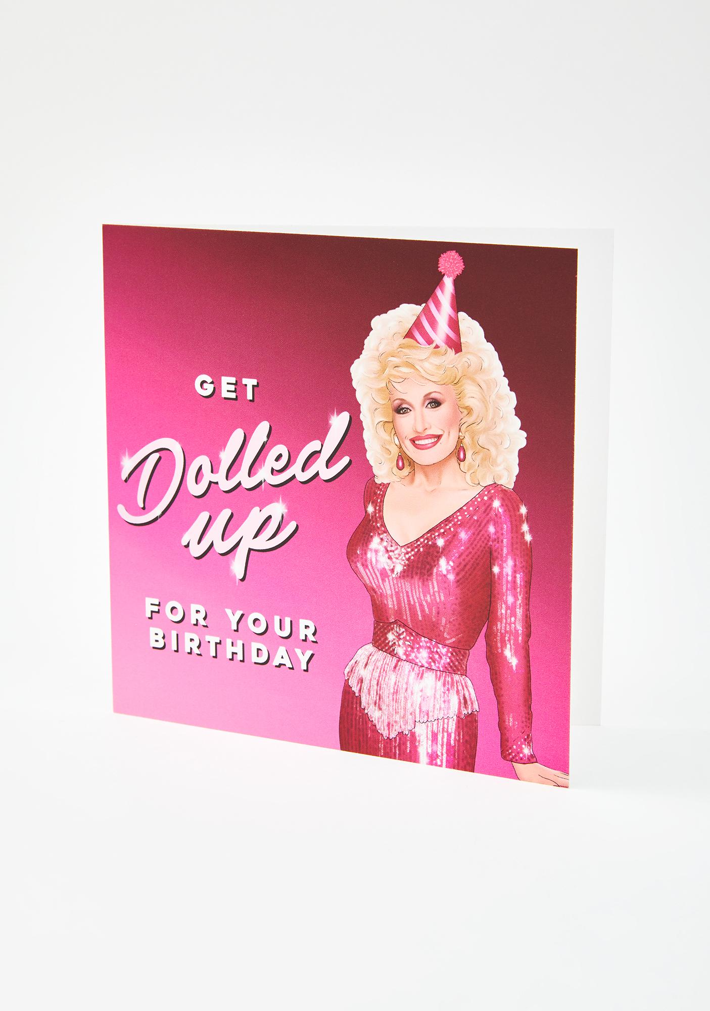 Central 23 Dolly Parton Birthday Card Dolls Kill