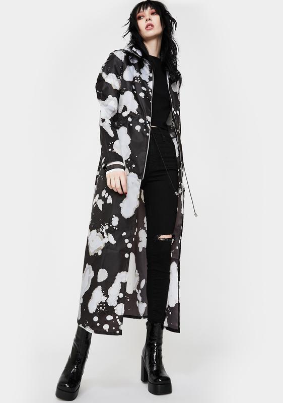 maxi raincoat