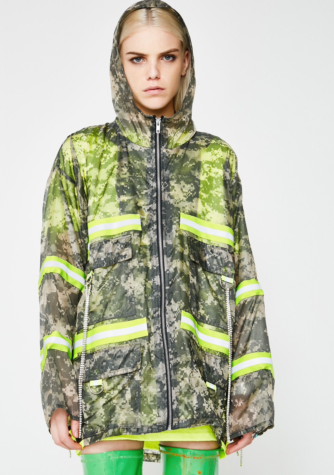 neon camo jacket