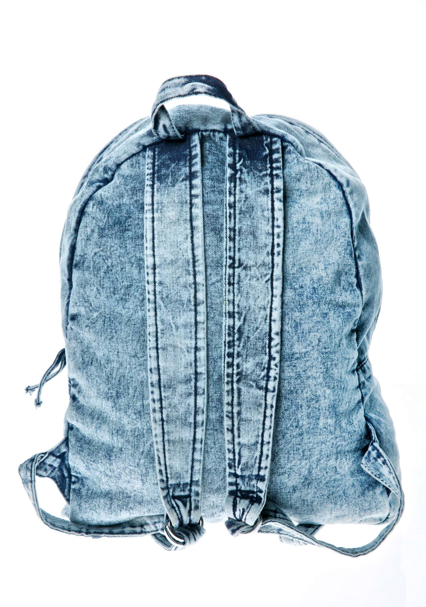 black acid wash backpack